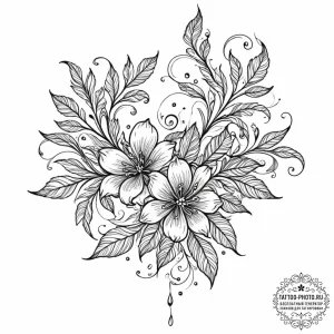 Tattoo sketch a minimalist rendering of a spe... - эскиз тату (№1752183578_0, 10.07.2025 21:39) — tattoo-photo.ru
