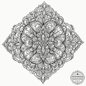 13 (number), tattoo flash sheet design, clean... - эскиз тату (№1752197760_0, 11.07.2025 01:36) — tattoo-photo.ru