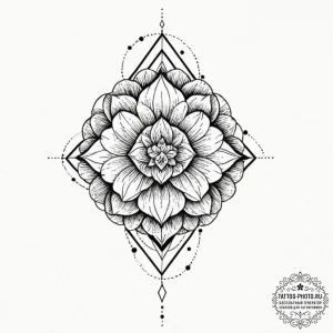 рісђсѓрїрїр° 14: abstract & geometric strengt... - эскиз тату (№1752202478_0, 11.07.2025 02:54) — tattoo-photo.ru