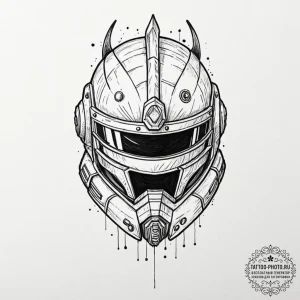 Tattoo sketch a stylized depiction of the cos... - эскиз тату (№1752204165_0, 11.07.2025 03:22) — tattoo-photo.ru