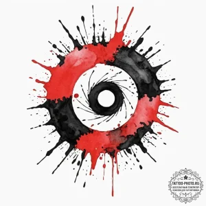 Black hole, ink illustration for tattoo, clea... - эскиз тату (№1752205181_0, 11.07.2025 03:39) — tattoo-photo.ru
