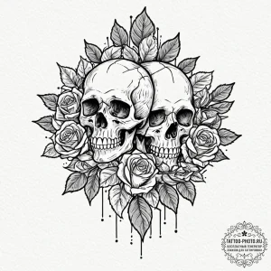 Tattoo sketch a detailed texture of a tree ba... - эскиз тату (№1752224254_0, 11.07.2025 08:57) — tattoo-photo.ru