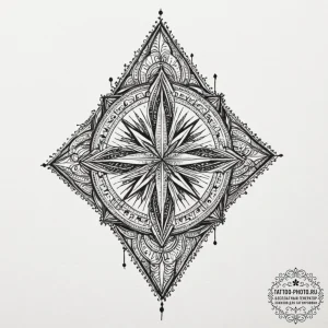 Tattoo sketch coordinates of a significant pl... - эскиз тату (№1752224503_0, 11.07.2025 09:01) — tattoo-photo.ru
