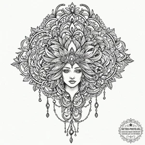 Tattoo design an old, weathered marionette un... - эскиз тату (№1752225514_0, 11.07.2025 09:18) — tattoo-photo.ru