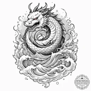 A graphic novel panel of ordell robbie from j... - эскиз тату (№1752229208_0, 11.07.2025 10:20) — tattoo-photo.ru
