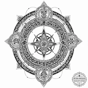 A blackwork sleeve concept featuring various... - эскиз тату (№1752243945_0, 11.07.2025 14:25) — tattoo-photo.ru