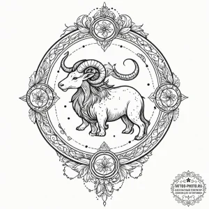 Tattoo design a dotwork pattern that subtly f... - эскиз тату (№1752247771_0, 11.07.2025 15:29) — tattoo-photo.ru