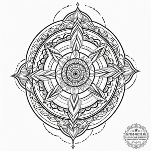 Tattoo design a small, personal talisman or a... - эскиз тату (№1752249251_0, 11.07.2025 15:54) — tattoo-photo.ru