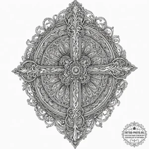 Beowulf, ink illustration for tattoo, on a cl... - эскиз тату (№1752256807_0, 11.07.2025 18:00) — tattoo-photo.ru