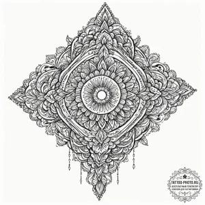 Tattoo sketch a visual representation of a "g... - эскиз тату (№1752261835_0, 11.07.2025 19:23) — tattoo-photo.ru