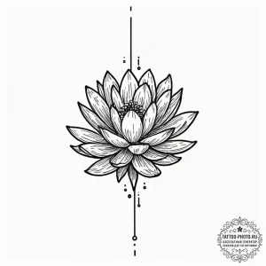 Tattoo design a single glowing pixel blackwor... - эскиз тату (№1752262929_0, 11.07.2025 19:42) — tattoo-photo.ru