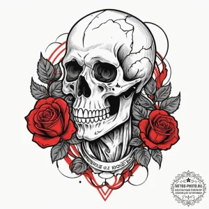 Elder, tattoo line art, on a clean white pape... - эскиз тату (№1752265446_0, 11.07.2025 20:24) — tattoo-photo.ru