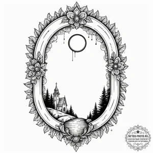 Tattoo sketch a single keyhole, not in a door... - эскиз тату (№1752267291_0, 11.07.2025 20:54) — tattoo-photo.ru