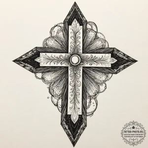 Tattoo design a subtle "glow" emanating from... - эскиз тату (№1752268041_0, 11.07.2025 21:07) — tattoo-photo.ru