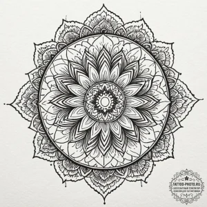 Tattoo design a chaotic explosion of black in... - эскиз тату (№1752268376_0, 11.07.2025 21:12) — tattoo-photo.ru