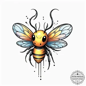 Hornet from hollow knight, ink illustration f... - эскиз тату (№1752272049_0, 11.07.2025 22:14) — tattoo-photo.ru