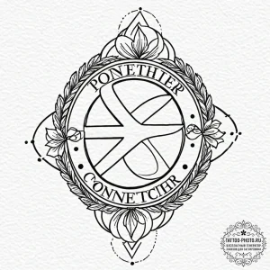 Tattoo sketch a simple "together" or "connect... - эскиз тату (№1752285576_0, 12.07.2025 01:59) — tattoo-photo.ru