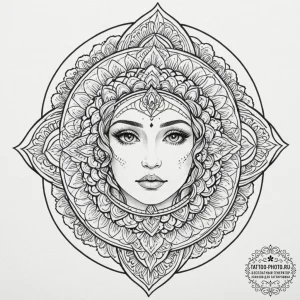 Tattoo sketch gemini twins, realistically ren... - эскиз тату (№1752289258_0, 12.07.2025 03:00) — tattoo-photo.ru