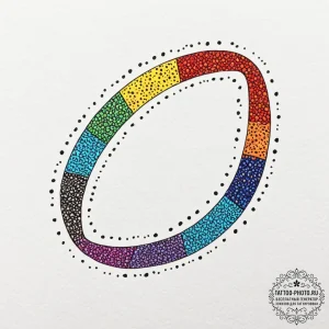 Boomerang, tattoo drawing outline, vibrant co... - эскиз тату (№1752300977_0, 12.07.2025 06:16) — tattoo-photo.ru