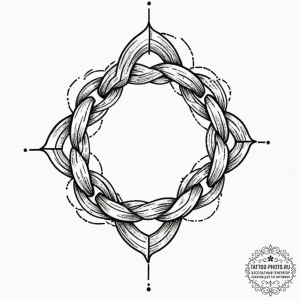 Tattoo sketch a broken chain with one strong,... - эскиз тату (№1752305090_0, 12.07.2025 07:24) — tattoo-photo.ru