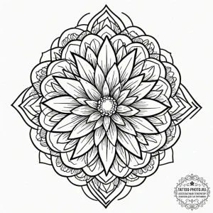 Aloe, artistic tattoo sketch, on a clean whit... - эскиз тату (№1752305837_0, 12.07.2025 07:37) — tattoo-photo.ru