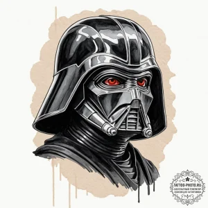 Watercolor portrait of a sorrowful kylo ren,... - эскиз тату (№1752311563_0, 12.07.2025 09:12) — tattoo-photo.ru