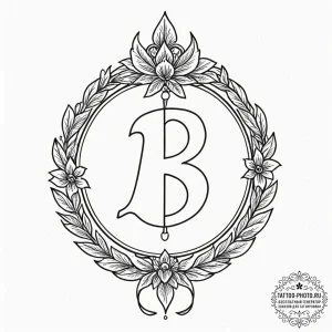 Numbers (as elements), tattoo flash sheet des... - эскиз тату (№1752311730_0, 12.07.2025 09:15) — tattoo-photo.ru