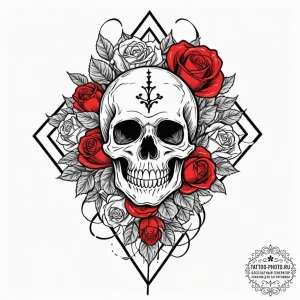 Sky, ink illustration for tattoo, on a clean... - эскиз тату (№1752333581_0, 12.07.2025 15:19) — tattoo-photo.ru