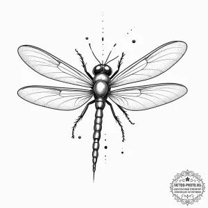 Tattoo sketch, zephyr drone, pollen of light,... - эскиз тату (№1752372382_0, 13.07.2025 02:06) — tattoo-photo.ru
