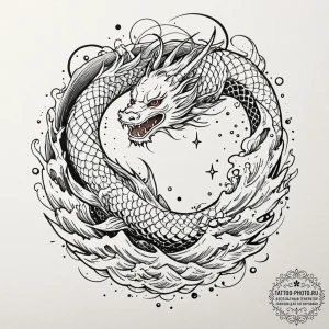 Tattoo sketch, hyperspace highway driver, a l... - эскиз тату (№1752385113_0, 13.07.2025 05:38) — tattoo-photo.ru