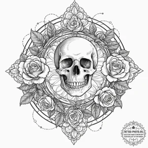 Tattoo sketch, space-time seamstress, a grace... - эскиз тату (№1752385711_0, 13.07.2025 05:48) — tattoo-photo.ru
