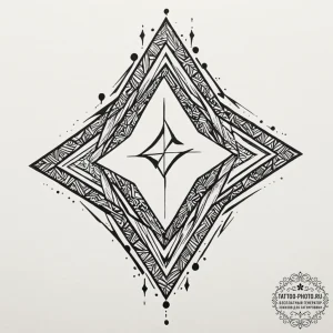Tattoo sketch, zesty zigzag of progress, a dy... - эскиз тату (№1752388606_0, 13.07.2025 06:36) — tattoo-photo.ru