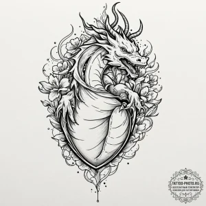 Tattoo sketch, human heart as a hyperlink, a... - эскиз тату (№1752394329_0, 13.07.2025 08:12) — tattoo-photo.ru