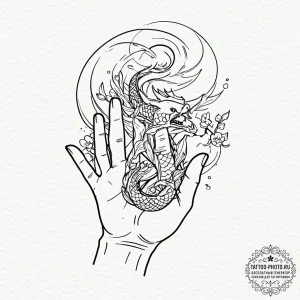 Tattoo sketch, unseen user interface, a human... - эскиз тату (№1752398638_0, 13.07.2025 09:23) — tattoo-photo.ru