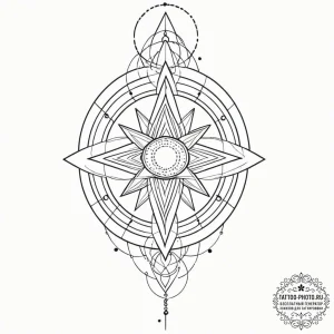 Tattoo sketch, uplink antenna, cosmic connect... - эскиз тату (№1752406926_0, 13.07.2025 11:42) — tattoo-photo.ru