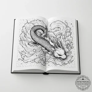Tattoo sketch, tactile book of braille, lumin... - эскиз тату (№1752410418_0, 13.07.2025 12:40) — tattoo-photo.ru