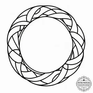 Tattoo sketch, eternal loop of progress, an i... - эскиз тату (№1752420461_0, 13.07.2025 15:27) — tattoo-photo.ru
