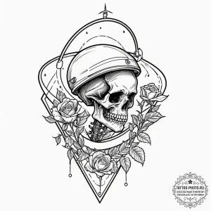 Tattoo sketch, rogue satellite, alien signal,... - эскиз тату (№1752427895_0, 13.07.2025 17:31) — tattoo-photo.ru