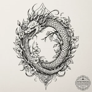 Tattoo sketch, talking tree, data roots, a ma... - эскиз тату (№1752431609_0, 13.07.2025 18:33) — tattoo-photo.ru