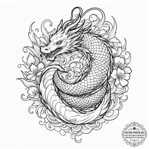 Tattoo sketch, a biblically accurate angel wi... - эскиз тату (№1752443520_0, 13.07.2025 21:52) — tattoo-photo.ru