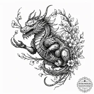 Tattoo sketch, overgrown robot hand, a detail... - эскиз тату (№1752450322_0, 13.07.2025 23:45) — tattoo-photo.ru