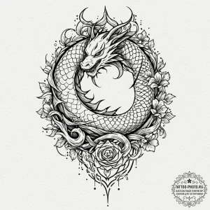 Tattoo sketch, digital forest guardian, a pow... - эскиз тату (№1752452004_0, 14.07.2025 00:13) — tattoo-photo.ru