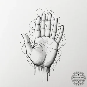 Tattoo sketch, sculptor of realities, a power... - эскиз тату (№1752458791_0, 14.07.2025 02:06) — tattoo-photo.ru