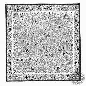 Tattoo sketch, narrative quilt of generations... - эскиз тату (№1752471393_0, 14.07.2025 05:36) — tattoo-photo.ru