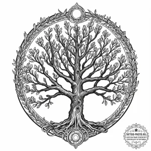 Tattoo sketch, xerophyte bloom, digital roots... - эскиз тату (№1752472403_0, 14.07.2025 05:53) — tattoo-photo.ru