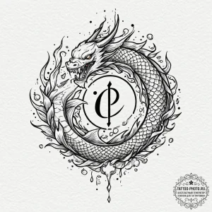 Tattoo sketch, lightning strike of insight, a... - эскиз тату (№1752473156_0, 14.07.2025 06:05) — tattoo-photo.ru