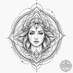 Tattoo sketch, ethereal echo chamber, a styli... - эскиз тату (№1752497932_0, 14.07.2025 12:58) — tattoo-photo.ru