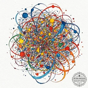 Tattoo sketch, jumbled thoughts, clear vision... - эскиз тату (№1752505396_0, 14.07.2025 15:03) — tattoo-photo.ru