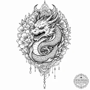 Tattoo sketch, royal crown of data, a majesti... - эскиз тату (№1752506847_0, 14.07.2025 15:27) — tattoo-photo.ru