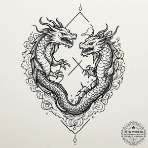 Tattoo sketch, quill of quantum entanglement,... - эскиз тату (№1752510523_0, 14.07.2025 16:28) — tattoo-photo.ru